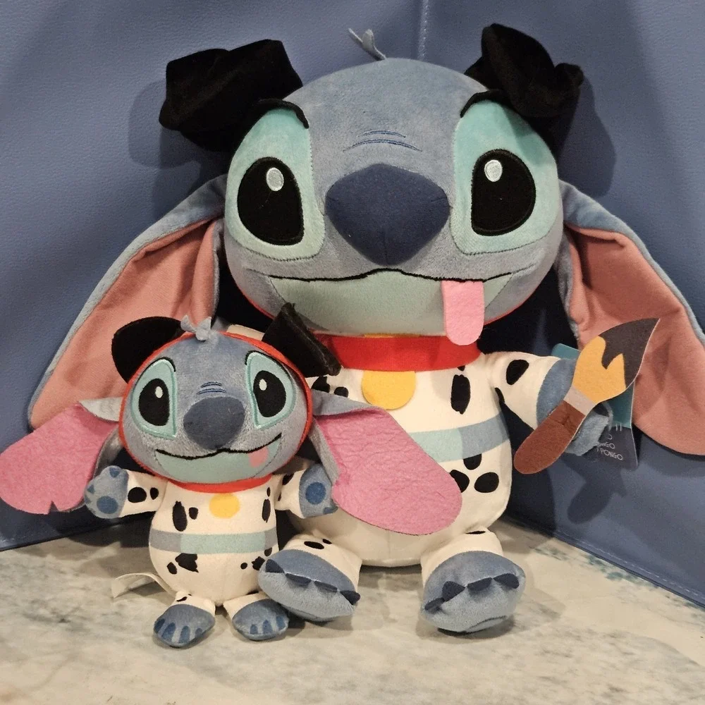 Disney Stitch Pongo Costume Plush Bundle 14